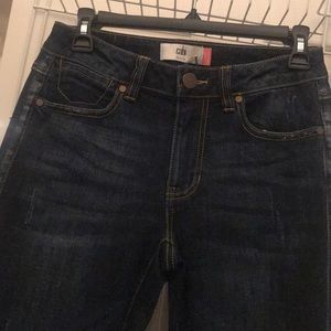 Size 2 Cabi Authentic High Straight Jeans